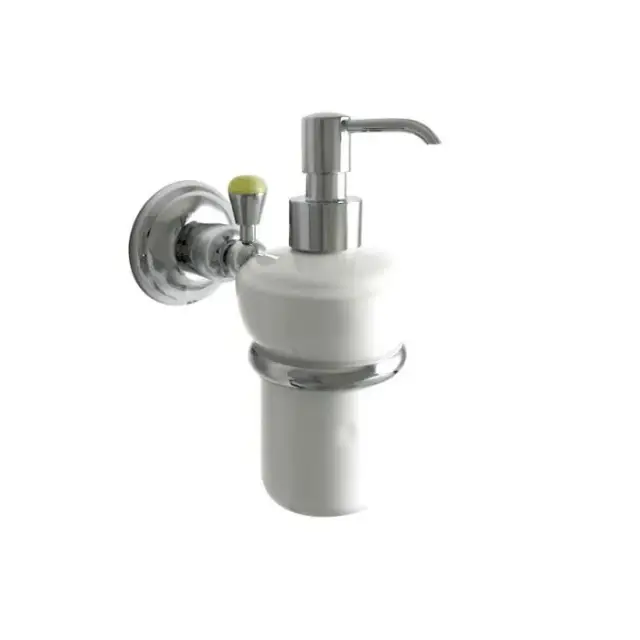 Nicolazzi Onice Дозатор для жидкого мыла, керамическая колба, цвет: хром 1489CR09O