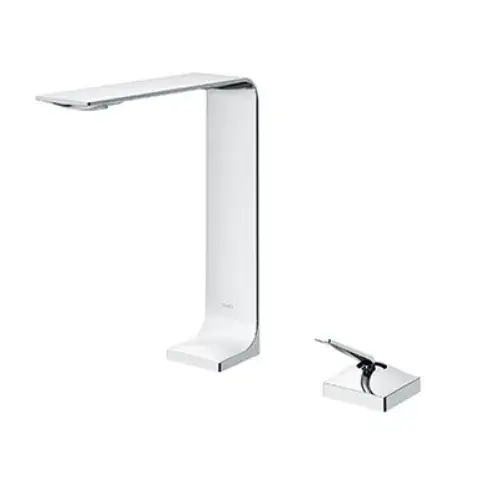 Toto Neorest Смеситель для раковины, h17,4 см, Comfort Glide, со сливным клап., цвет: хром TLP02304R