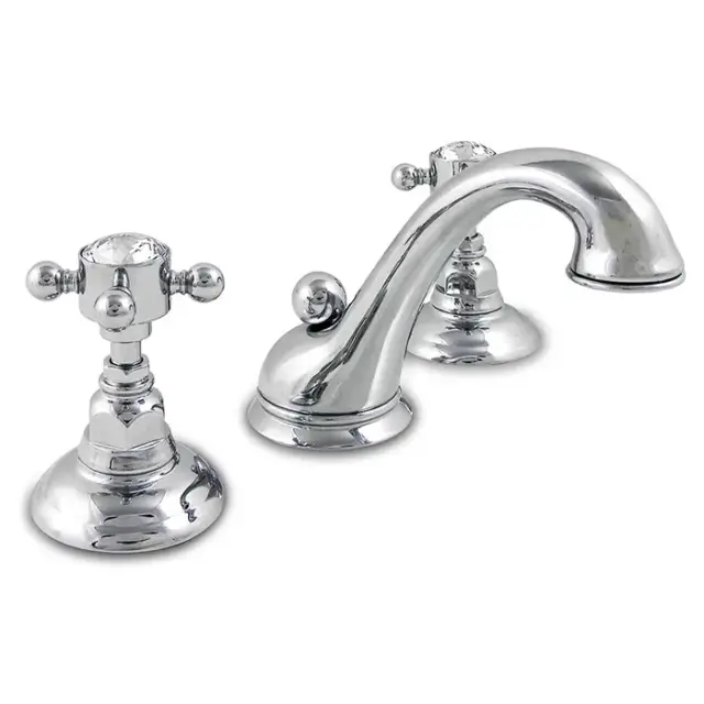 Nicolazzi Half Dome Crystal Смеситель для раковины, излив 13 см, цвет хром 1408CR93