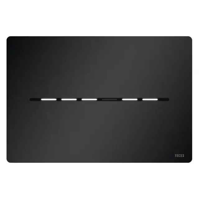 Tece Solid Кнопка смыва для унитаза антивандальная, металл, бесконтактная, цвет: черный матовый 9240465