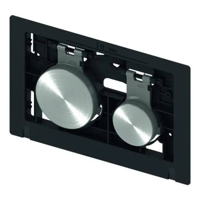 Tece Loop Кнопка смыва для унитаза, клавиши без панели, пластик, цвет: хром матовый 9240665