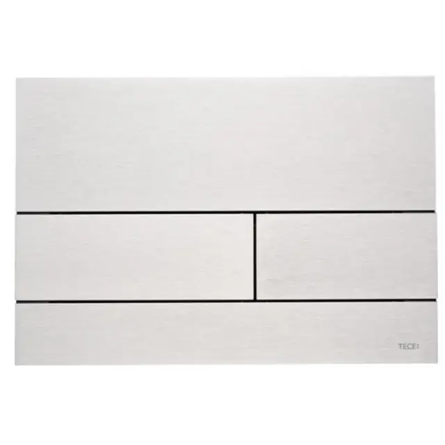 Tece Square II Кнопка смыва для унитаза с покр. против отпечатков, металл, цвет: нерж. сталь, сатин 9240830