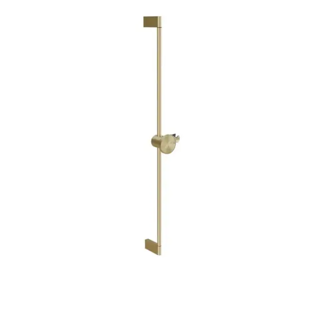Gessi Origini Душевая штанга 83,5 см, с держателем для душа, цвет: brushed brass PVD 66144#727