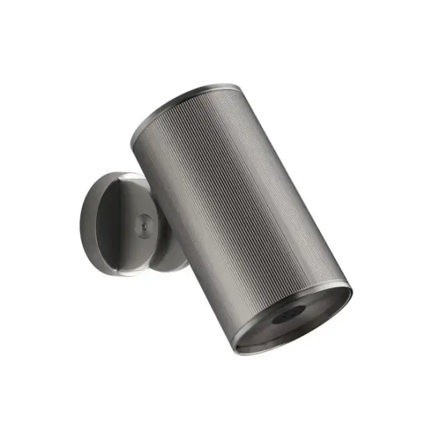 Gessi 316 Верхний душ d7,9 см, 1 вид струи, кронштейн настенный, цвет: steel brushed 57281#239