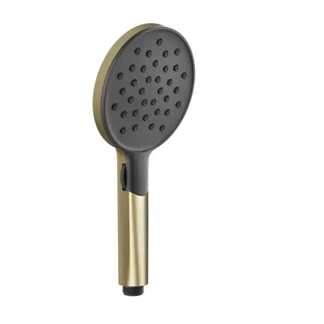 Gessi Shower Sets Ручной душ с ручкой из пластика, 3 вида струи, цвет: brushed brass PVD 47350#727