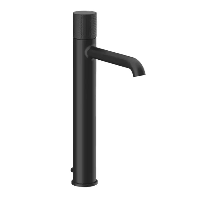 Gessi Habito Смеситель для раковины высокий, с д/к, высота излива 24,4 см, цвет: matte black 70403#299