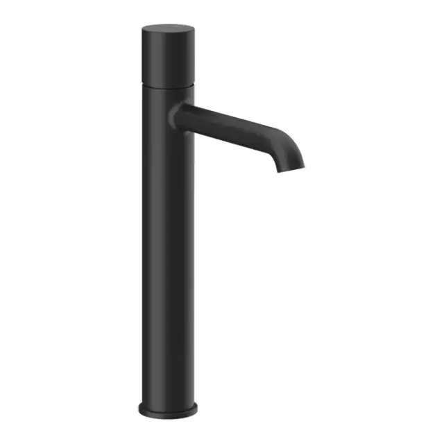 Gessi Habito Смеситель для раковины высокий, без д/к, высота излива 24,4 см, цвет: matte black 70004#299