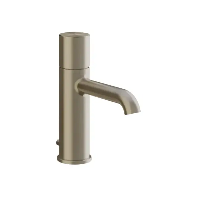 Gessi Habito Смеситель для раковины, с д/к, длина излива 13,1 см, цвет: finox brushed nickel 70001#149