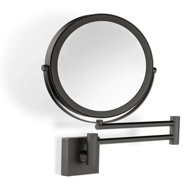 Decor Walther Classic SP Косметическое зеркало, 5x увеличение d17 см, цвет: dark metal matt pvd 0105866