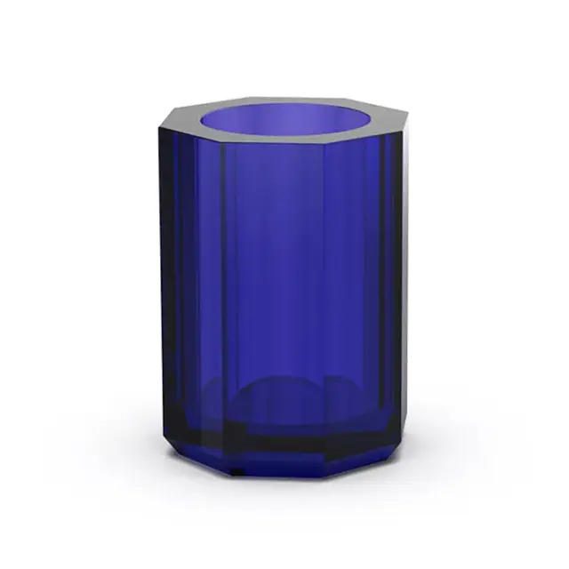 Decor Walther Kristall Ber Стакан настольный, хрустальное стекло, цвет: capri blue 0923995