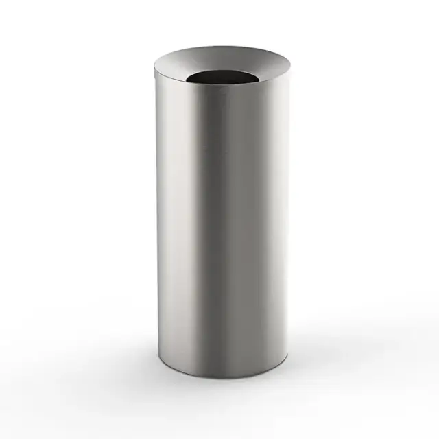 Decor Walther Basic DW 230 Ведро для мусора напольное d30x70h см, цвет: нержавеющая сталь матовая 0615576