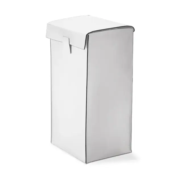 Decor Walther Nappa WB Корзина для белья напольная 37x30x66h см, натур. кожа, цвет: белый матовый 0938850