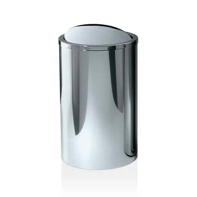 Decor Walther Universal Корзина для белья, напольная, цвет: хром 0610700