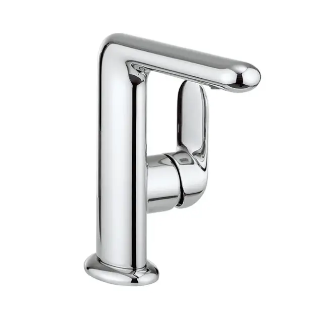 Burlington Смеситель для раковины на 1 отверстие, без д/к, высота излива 25 см, цвет: хром глянец RCH32