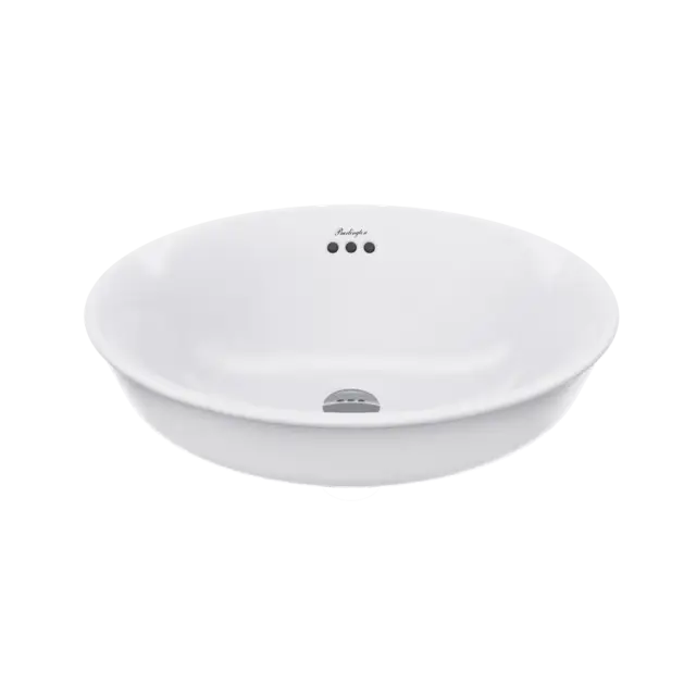 Burlington Guild Раковина чаша 50х17,5h см, с переливом, цвет: белый глянцевый GU5038SCW