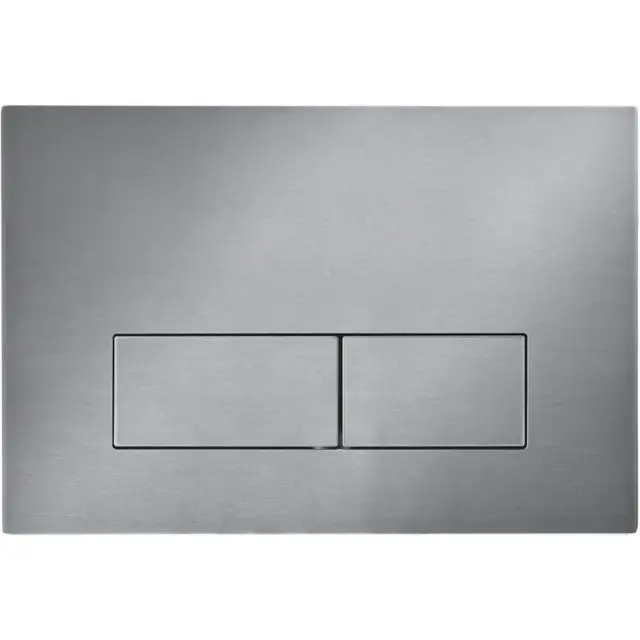 Tece Spring S Кнопка смыва для унитаза с прямоугол. клавишей, нерж. сталь с покрытием против пальцев S240501