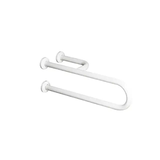 Kerasan Comunita Опорный поручень на 80 см реверсивный, подвесной, цвет: Bianco 902801