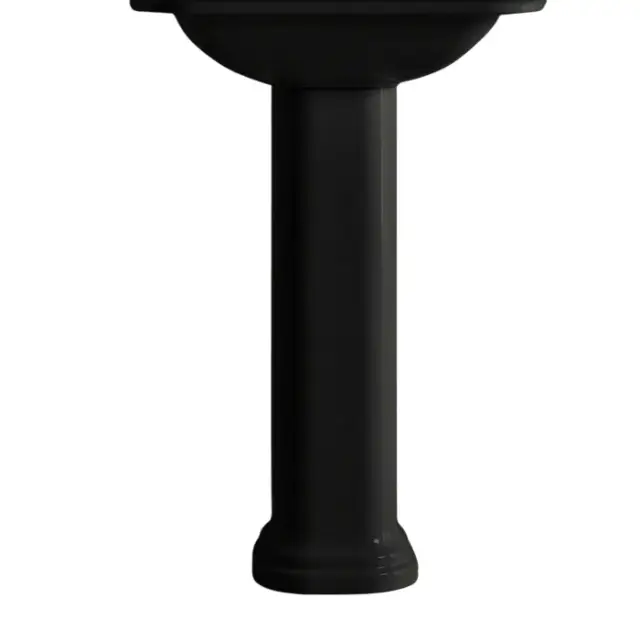 Kerasan Waldorf Пьедестал для раковин 60 и 80 см, цвет: Nero lucido 417004 Nero lucido