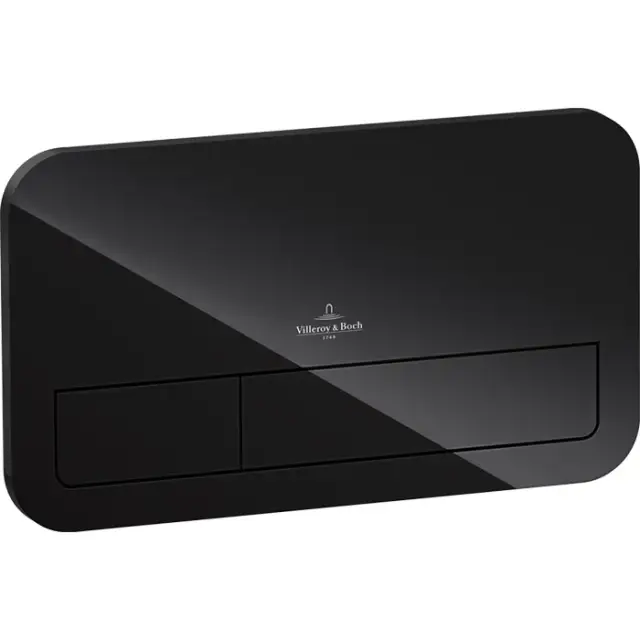 Villeroy & Boch Viconnect Панель смыва, 26,9x16,1x1,3 см, цвет: черный 921843RB
