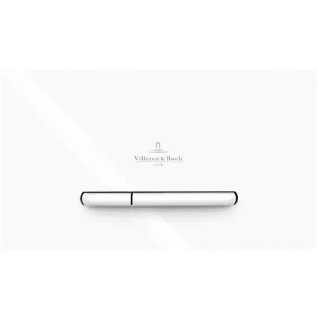 Villeroy & Boch Viconnect Кнопка смыва для унитаза, пластик, цвет: Белый глянцевый 92218068
