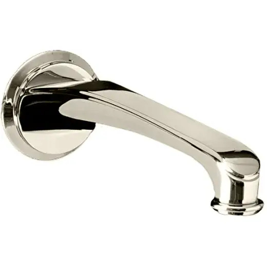 Devon&Devon Tribeca Излив одиночный настенный 21,6 см, цвет: никель блестящий MNHTB411NK