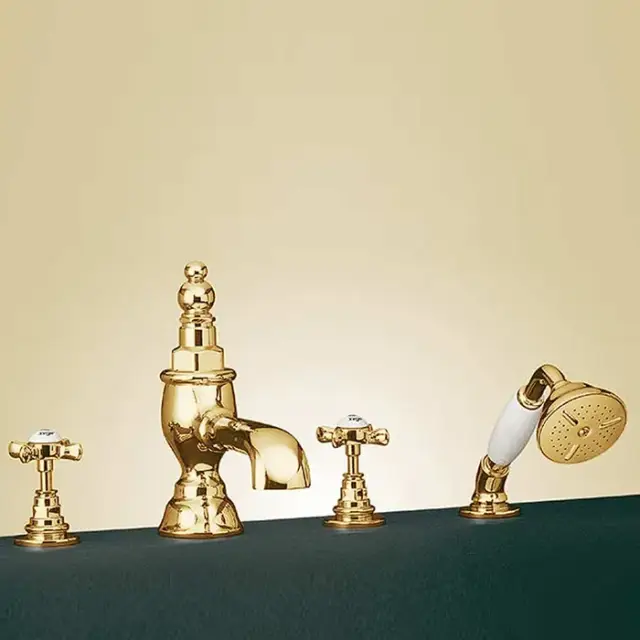 Jorger Serie 1909 Смеситель для ванны, цвет: золото 629.40.100.020