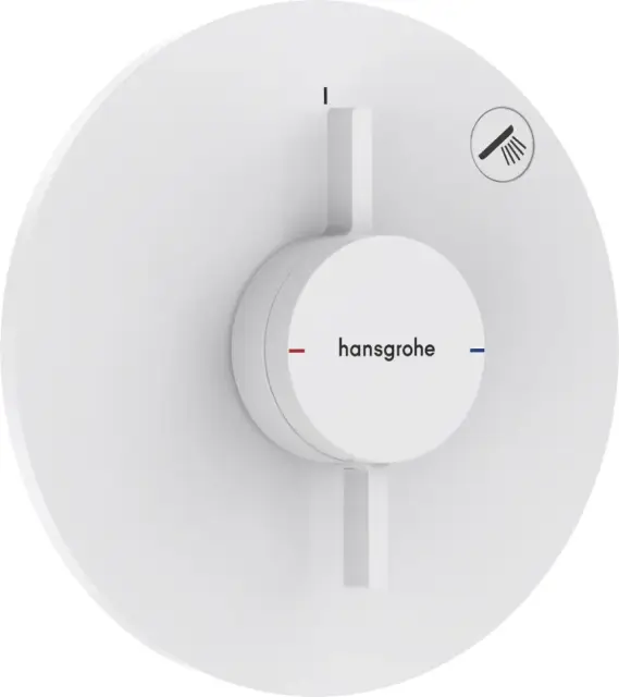 Hansgrohe DuoTurn E Смеситель для душа встраиваемый, внешняя часть, цвет: матовый белый 75618700