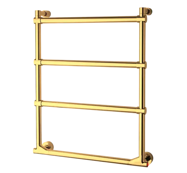 Margaroli Sole 512 Полотенцесушитель электрический 53х64h (int 47), выключатель справа, цвет: gold 5124704GOB