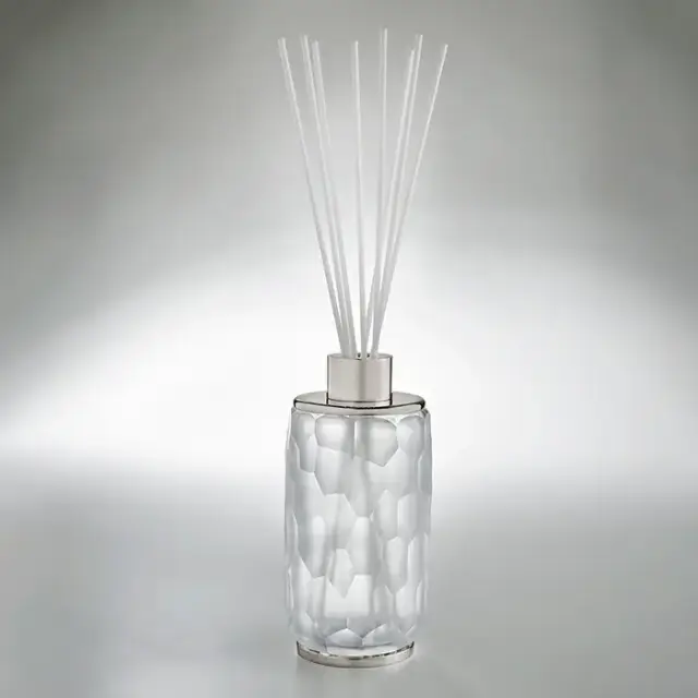 3SC Nest Ароматический диффузор, настольный, цвет: прозрачный хрусталь/никель сатинированный матовый