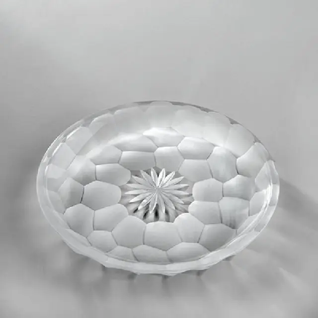 3SC Nest Лоток 22х3см., настольный, цвет: прозрачный хрусталь/хром