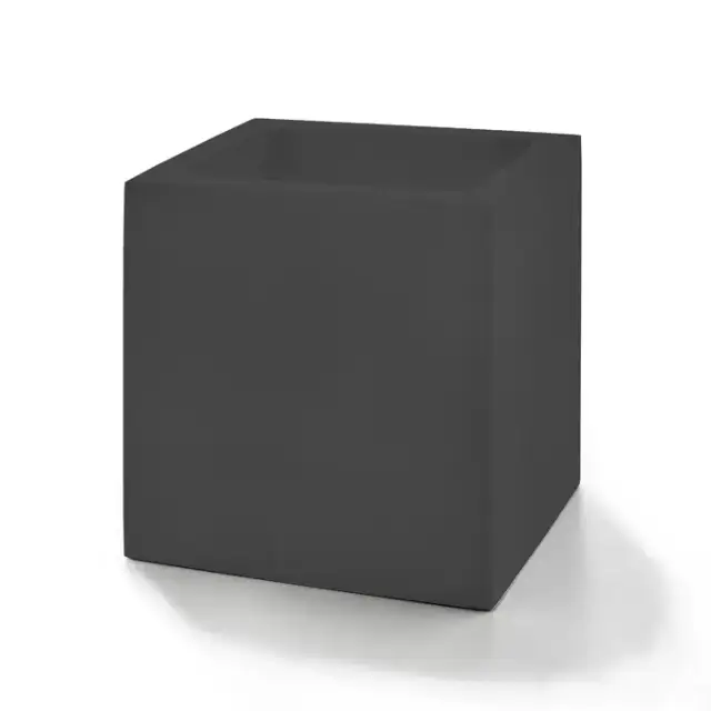 3SC Bemood Black Стакан настольный 10хh10х8 см, цвет: черный